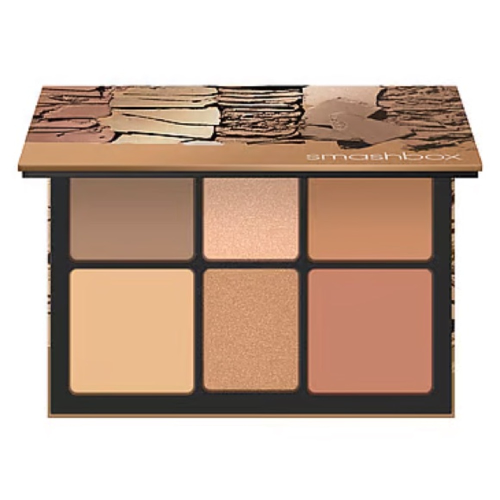 Smashbox Cali Contour Blush, Highlighter, & Bronzer Face Palette (light/medium) - Picture 13 of 15